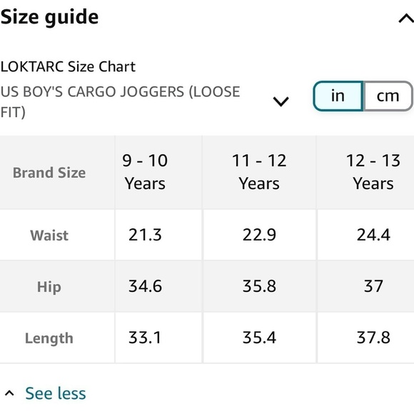 LOKTARC Boys Camo Pants‎ Kids Pull On Drawstring Youth Camouflage Cargo Joggers - Picture 11 of 11